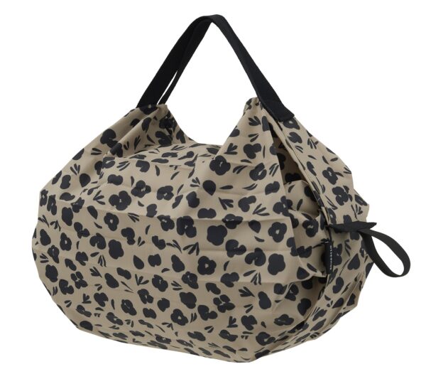 Shupatto compact foldable shopping bag size S - Paw Marks - Image 3